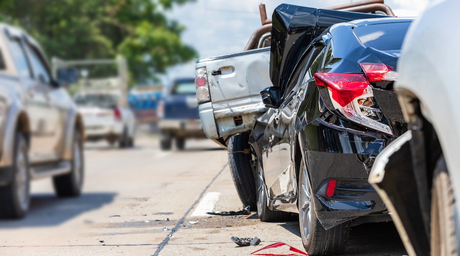 Photo of Crashed Cars