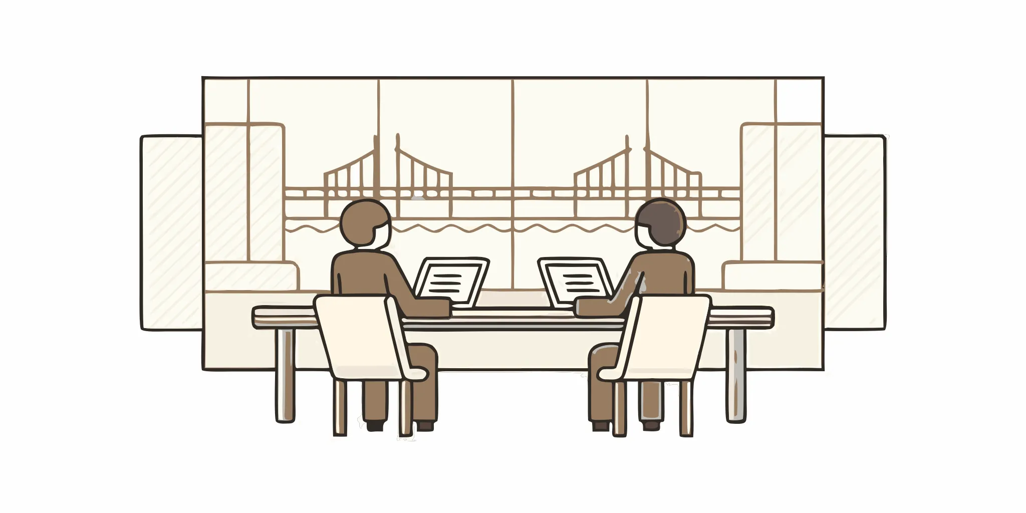 Jacksonville car accident lawyer advising a client on their case.