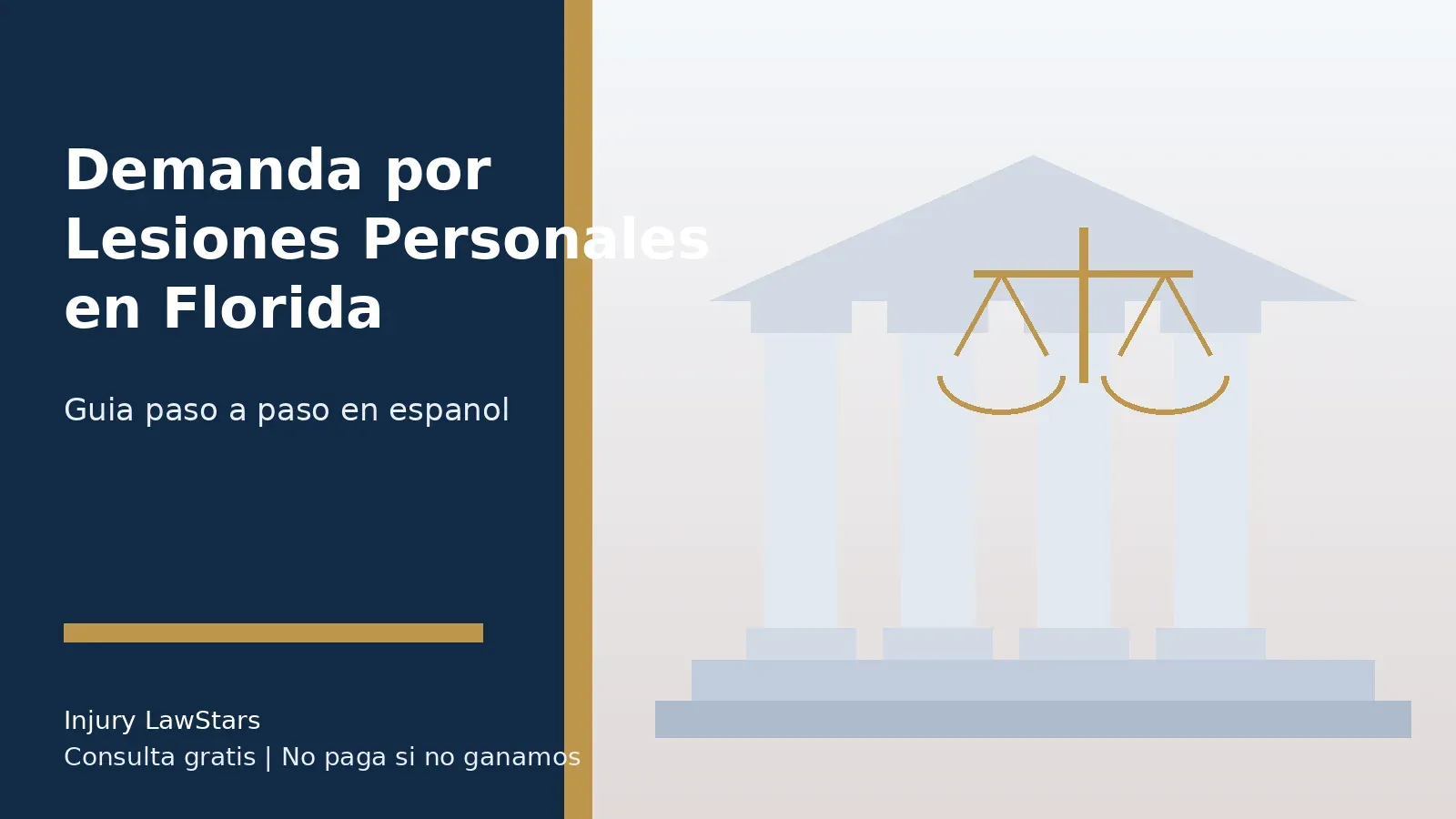 Guia sobre demanda por lesiones personales en Florida para la comunidad hispana