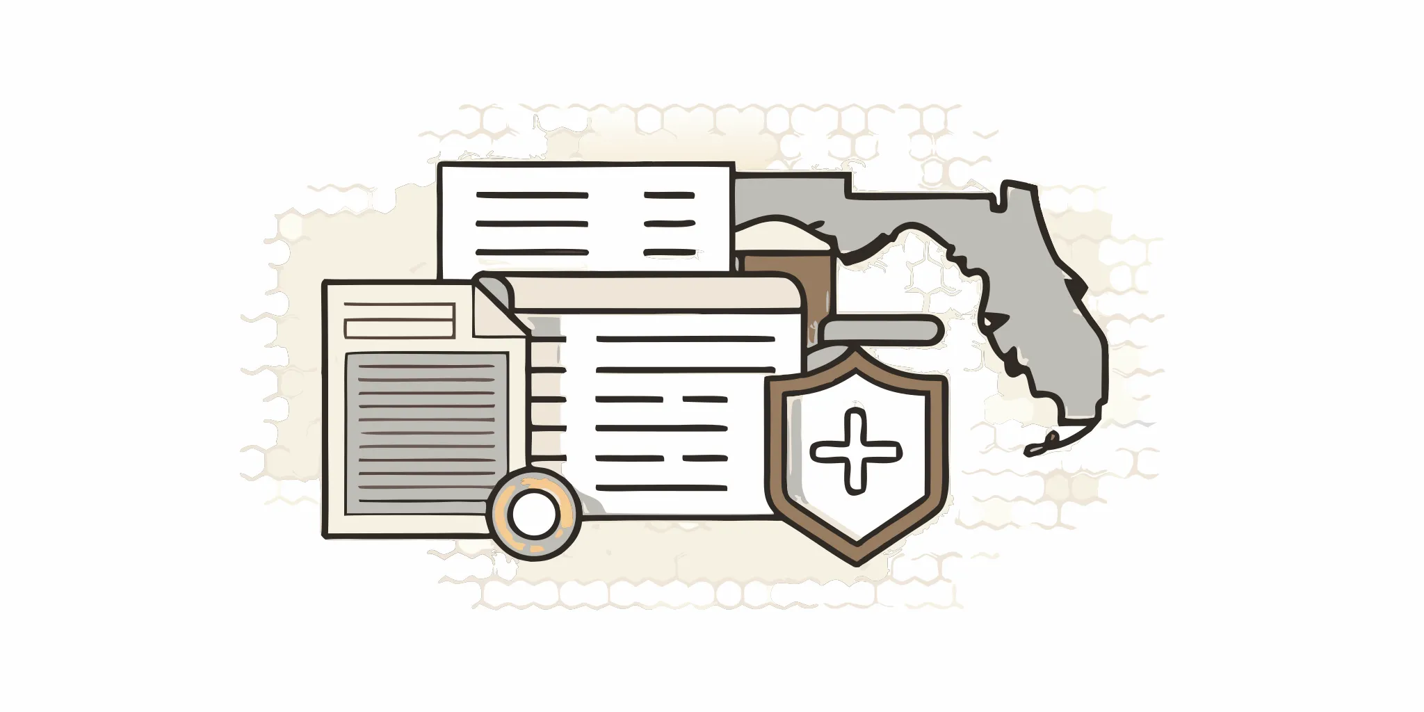 Florida personal injury liens and settlement protection documents
